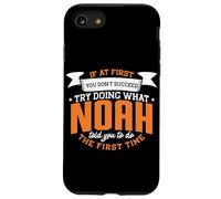 Noah Personalized Name If At First You Don't Succeed Case for iPhone SE (2020) / 7/8