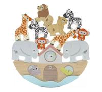 Noah's Balancing Ark wooden matching and stacking toy