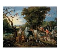 Noah’s Ark: The Entry of the Animals Fine Art Jigsaw Puzzle by Brueghel - 500 Pieces