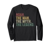Noah The Man The Myth The Legend Funny Classic Name Long Sleeve T-Shirt