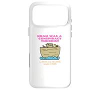 Noah Was A Conspiracy Theorist Christian Bible Scripture Case for iPhone 17 Pro Max