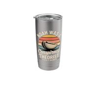 Noah was a Conspiracy Theorist Funny Stainless Steel Insulated Tumbler