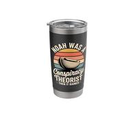 Noah was a Conspiracy Theorist Funny Stainless Steel Insulated Tumbler
