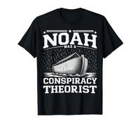 Noah was A Conspiracy Theorist Then It Rained Value Graphic T-Shirt