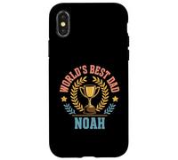 Noah World's Best Dad Fathers Day Birthday Case for iPhone X/XS