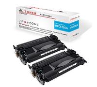 NoahArk Compatible Toner Cartridges Replacement for 26A CF226A CF226X 26X Toner Cartridge Use for LaserJet Pro MFP M426dw M426fdw M426fdn,M402n M402dn M402dne M402dw M402d Printer (2 Pack Black)