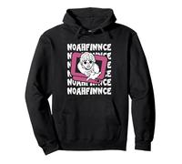 NOAHFINNCE GROWING UP ON THE INTERNET Pullover Hoodie, Adult Unisex, Black, Medium