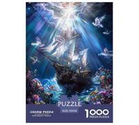 Noah's Ark 1000 Piece Jigsaw Puzzle Family Game Creative Wonderful Jigsaw Puzzle Color Challenge for Travel Gifts,Present 70x50cm/1000pcs