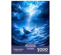 Noah's Ark 1000 Piece Jigsaw Puzzle Family Game Creative Wonderful Jigsaw Puzzles Stress Reliever for Adults And Kids 38x26cm/1000pcs