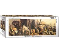 Noah's Ark by Haruo Takino Panoramic 1000 piece jigsaw puzzle 960mm x 320mm