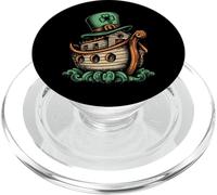 Noah's Ark Christian St. Patricks Day Pattys Day Irish Luck PopSockets PopGrip for MagSafe