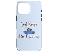 Noahs Ark God Keeps His Promises Christian Case for iPhone 16 Pro Max