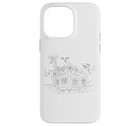 Noah's Ark - Kids Faith Coloring Bible Story Graphic (White) Case for iPhone 14 Pro Max