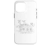 Noah's Ark - Kids Faith Coloring Bible Story Graphic (White) Case for iPhone 16 Pro Max