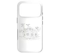 Noah's Ark - Kids Faith Coloring Bible Story Graphic (White) Case for iPhone 17 Pro