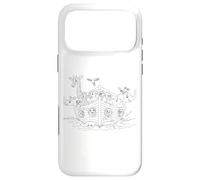 Noah's Ark - Kids Faith Coloring Bible Story Graphic (White) Case for iPhone 17 Pro Max