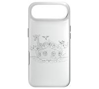 Noah's Ark - Kids Faith Coloring Bible Story Graphic (White) Case for iPhone Air