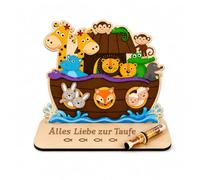 Noah's Ark Money Gift Wooden Christening Gift Christening Gifts