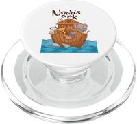 Noah's Ark, Religion Animals History Bible PopSockets PopGrip for MagSafe
