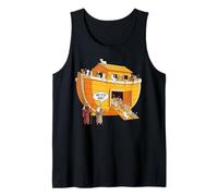 Noah's Ark with Cats are You Sure Funny Cat Lover Tank Top