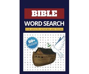 Noah's Ark Word Search: Bible-Based Puzzles for Adults & Kids - Large Print Christian Activity Book with Solutions - Inspirational Faith Games for ... Seniors & Church Groups - 6x9 Travel Size