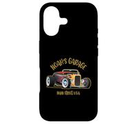 Noah's Garage Hotrod Classic Car Design for the Name Noah Case for iPhone 17