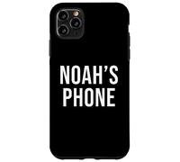 Noah's Phone Black White Name Noah Case for iPhone 11 Pro Max