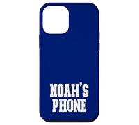 Noah's Phone Noah Name Personalized White Blue Case for iPhone 12 mini