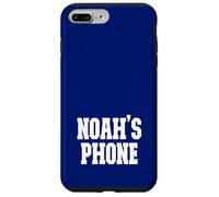Noah's Phone Noah Name Personalized White Blue Case for iPhone 7 Plus/8 Plus