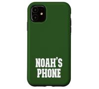 Noah's Phone Noah Name Personalized White Green Case for iPhone 11