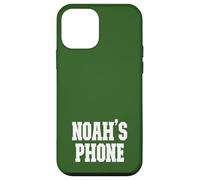 Noah's Phone Noah Name Personalized White Green Case for iPhone 12 mini
