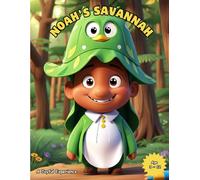 Noah's Savannah: Jungle Animals Coloring Book