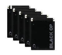 Noaks Bags 5 Pack Waterproof Bags IPX8 Air- and Odour Proof Travel Organizer Pack Sack, black, M | 5 bags, Pack sack