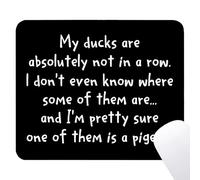 Noaleviax Funny Offices Mouse Pad - Office Decor for Work, Funny Office Desk Accessories, Square Waterproof Non-Slip Rubber Base Humor Mousepad for Computers Home 7.9x9.5 Inch