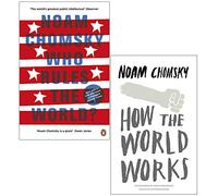 Noam Chomsky Collection 2 Books Set (Who Rules the World, How the World Works)
