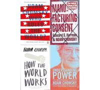 Noam Chomsky Collection: Who Rules the World, Understanding Power & More - Core Texts by Renowned Thinker (4-Book Set)