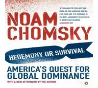 Noam Chomsky Hegemony or Survival Paperback Book Noam Chomsky Multicolor