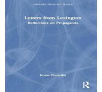 Noam Chomsky Letters from Lexington: Reflections on Propaganda Hardcover Book Noam Chomsky Multicolor