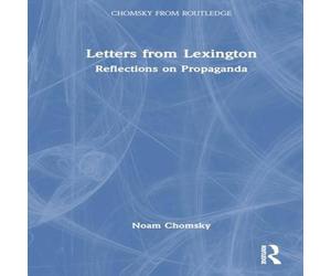 Noam Chomsky Letters from Lexington: Reflections on Propaganda Hardcover Book Noam Chomsky Multicolor