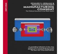 Noam Chomsky Manufacturing Consent Paperback Book Noam Chomsky Multicolor