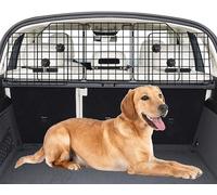 NOAMOO Dog Car Barrier for SUVs, Van, Vehicles, Adjustable Large Pet Barriers, Universal Fit Heavy-Duty Wire Mesh Dog Guard, Pet Divider Gate for Truck Cargo Area, Safety Car Divider, 61.9 Inches