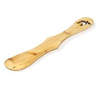 Noarootsi Noavabrik Butter knife - Handmade from Nordic untreated Juniper wood - Unique Elk Shape Handle