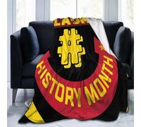 noasqll Black History Month Pride Blankets Throw Blanket Anti-Pilling Flannel Blankets Air Conditioning Blanket Decor Throw Blankets for Sofa Travel All Seasons Gifts 40"x30"