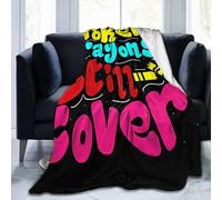 noasqll Broken Crayons Still Cover Blankets Throw Blanket Anti-Pilling Flannel Blankets Air Conditioning Blanket Decor Throw Blankets for Sofa Travel All Seasons Gifts 80"x60"