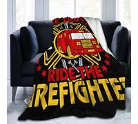 noasqll Forget The Fire Track Ride The Firefighter Blankets Throw Blanket Anti-Pilling Flannel Blankets Air Conditioning Blanket Decor Throw Blankets for Sofa Travel All Seasons Gifts 50"x40"