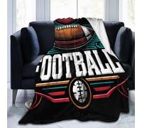noasqll I Love Football Blankets Throw Blanket Anti-Pilling Flannel Blankets Air Conditioning Blanket Decor Throw Blankets for Sofa Travel All Seasons Gifts 80"x60"
