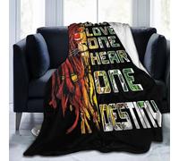 noasqll Retro Lion One Loves One Heart One Destiny Blankets Throw Blanket Anti-Pilling Flannel Blankets Air Conditioning Blanket Decor Throw Blankets for Sofa Travel All Seasons Gifts 60"x50"