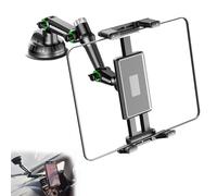 Noaya Car Tablet Holder - 360° Rotating Adjustable Tablet Holder for Cars, Tablet Car Holder for Dashboard Windshield, Tablet Cars Mount Suitable for Ipad Iphone Samsung 5"-13" Phone Tablets