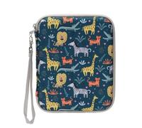 Noaya Card Case Card Holder - 80 Pockets Card Binder Folder with Zipper, Portable Card Holder Compatible with 2.3 * 3.4 Inch Yoto Card, Toy Card Box Card Organiser for Travel Camping Outdoor(Animal)