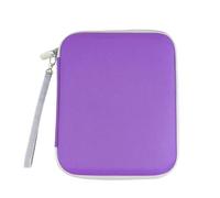 Noaya Card Case Card Holder - 80 Pockets Card Binder Folder with Zipper, Portable Card Holder Compatible with 2.3 * 3.4 Inch Yoto Card, Toy Card Box Card Organiser for Travel Camping Outdoor(Purple)